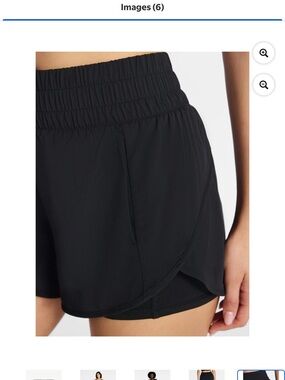 Women’s Avia Black Active Running Shorts